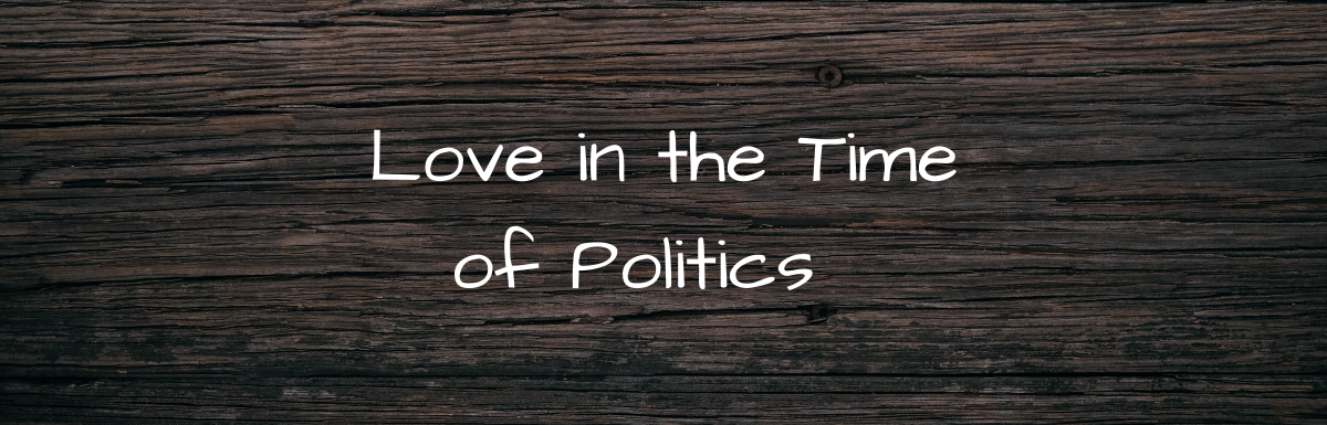 A Blog, Love in the Time of Politics