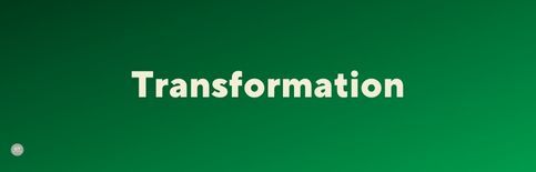Transformation, a blog by Gary Thomas