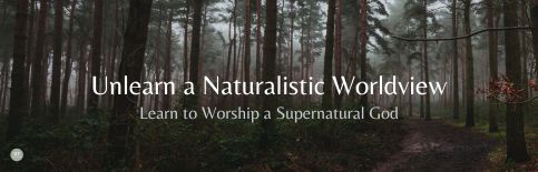 Unlearn a Naturalistic Worldview; Learn to Worship a Supernatural God a blog by Gary Thomas