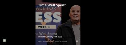 Time Well Spent a sermon by Gary Thomas