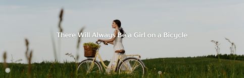 There Will Always Be a Girl on a Bicycle a blog by Gary Thomas